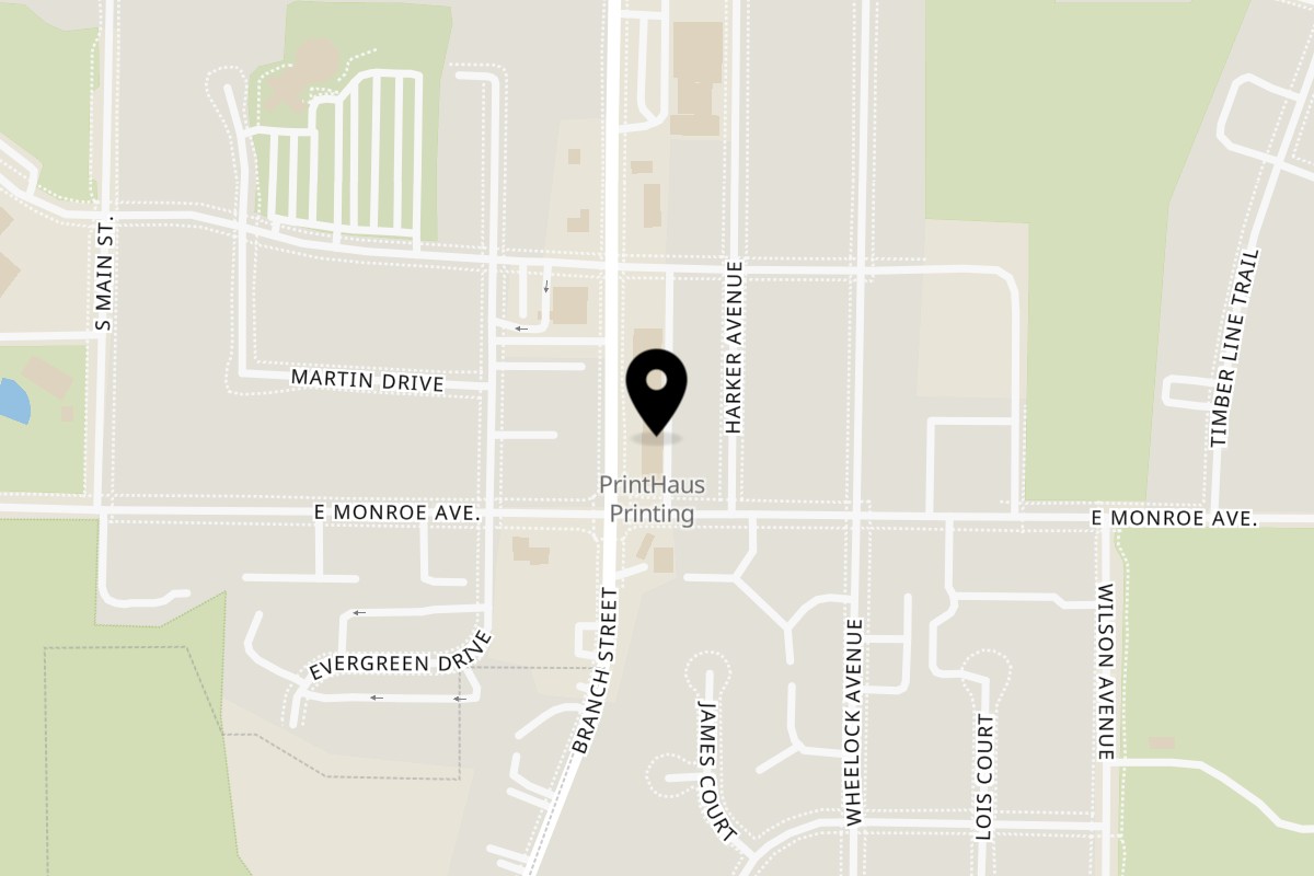 Map showing the location of Gino's Pizza on 752 Grand Ave in Hartford